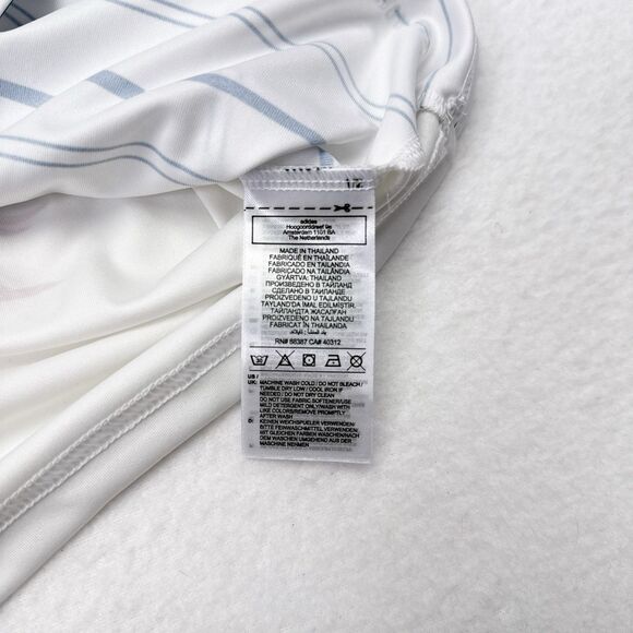 Cagliari Calcio Football Club Soccer Jersey Size Small White Red Italy NEW - Picture 9 of 13